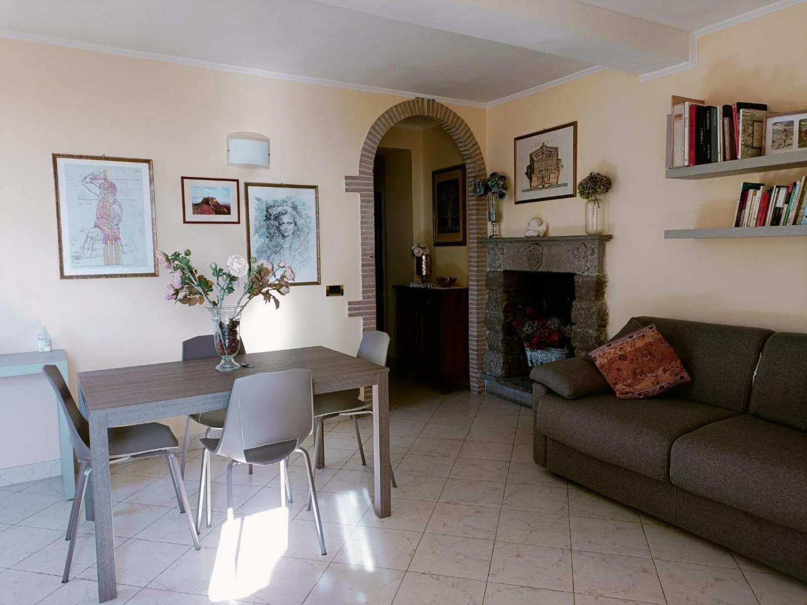 La Casa Del Sole Apartman Caprarola Kültér fotó