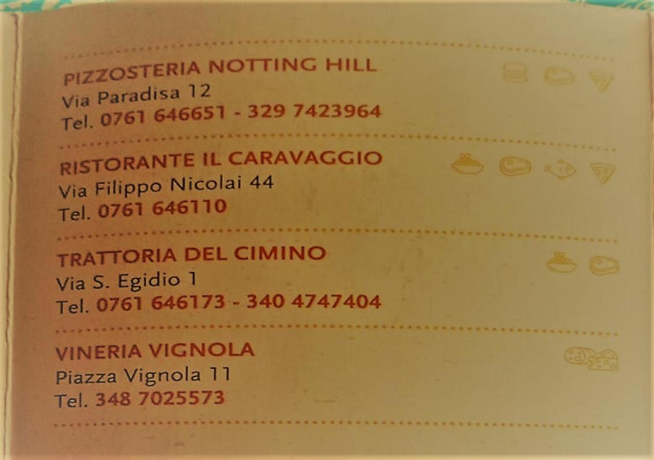 La Casa Del Sole Apartman Caprarola Kültér fotó